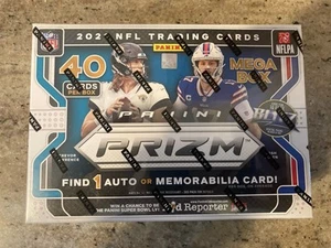2021 Panini Prizm NFL Football Mega Box 1 AUTO or Memorabilia Card - Bild 1 von 3