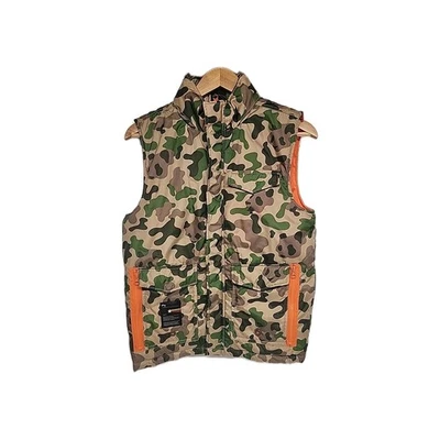 Lifted Research Group LRG Camouflage Puffer Hooded Jacket Size Medium Excellent  - Image 1 of 4