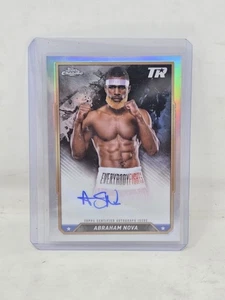 Abraham Nova 2024 Topps Chrome Boxing Refractor Auto CBA-ANA Signature - Bild 1 von 2