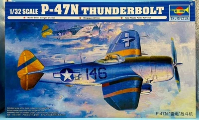 Trumpeter 02265 1/32 P-47N Thunderbolt Brand New Complete Kit - Image 1 of 2
