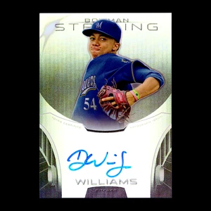 2013 Bowman Sterling Devin Williams Prospect Refractor Auto Yankees RC /150 - Picture 1 of 2