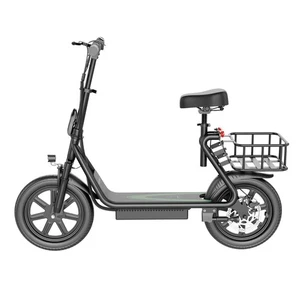 Ladped Electric Scooter with Seat, Foldable 500W 10.4Ah Battery 22mph 28Miles - Picture 1 of 16