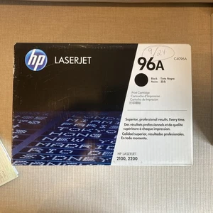 HP 96A C4096A Original versiegelte schwarze Tonerkartusche C4096A LaserJet 2100 2200 - Bild 1 von 6