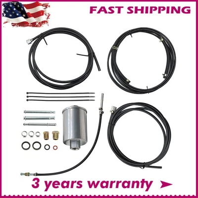 For 1988-97 Chevrolet C1500/2500 K1500/2500 Truck Nylon Fuel Lines Kit GAS Foto 1 de 4