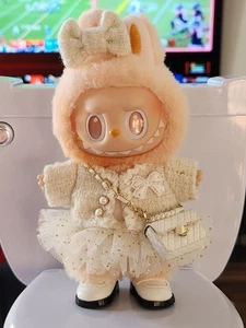 Labubu weißer Tutu Anzug 5-teiliges Outfit Kleidung Set - Bild 1 von 1