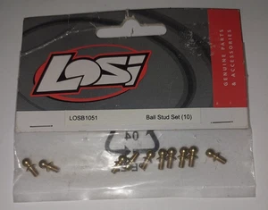 Losi RC LOSB1051 Ball Stud Set 10PC Mini-T series RC trucks and buggies - Picture 1 of 2