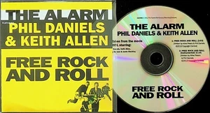 THE ALARM ft Phil Daniels/Keith Allen- Free Rock and Roll PROMO CD (Mike Peters) - Picture 1 of 2
