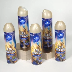 5 Pack Glade Air Freshener Room Spray Fall Night Long Limited Edition 8oz NEW - Picture 1 of 4