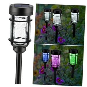 Solar Pathway Lights 2 Pack, Color 2 Pack-Cool White/Color Changing - Picture 1 of 8
