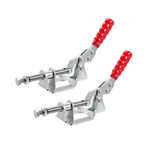 2x Kniehebelspanner Schnellspanner Knebelklemme Spannwerkzeuge Haltekraft 136KG - Bild 1 von 2