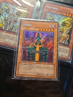 YuGiOh Jinzo PSV-000 1st Edition Secret Rare - Image 1 of 4
