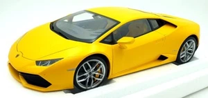 Autoart 1/12 Scale Diecast 12097 - Lamborghini Huracan LP 610-4 - Matt Yellow - Picture 1 of 6