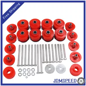 KF04060BK Body Cab Mount Bushing Kit For Ford F350 F250 Super Duty 2/4WD 08-2016 - Picture 1 of 12