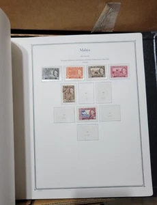 Malaya Stamp Book Vintage - Picture 1 of 24