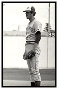 Steve Hargan (1977) Toronto Blue Jays Vintage Baseball Postcard Rd2 - Picture 1 of 2