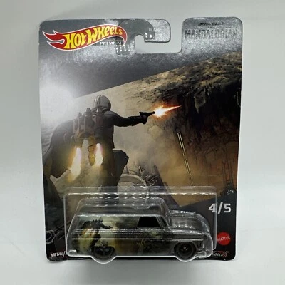 Panel GMC 4/5-E1 2023 Hot Wheels Premium Pop Culture Star Wars Mandalorian 64 Foto 1 de 3