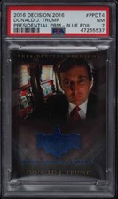 2016 DECISION '16 PRESIDENTIAL PREMIUM BLUE FOIL DONALD TRUMP #PPDT4 PSA 7 NRMT