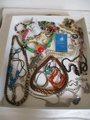 LOTTO   BIGIOTTERIA COLLANE vintage A - Immagine 1 di 4