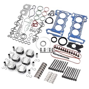 Engine Pistons Gasket Overhaul Kit for Audi A6 A7 VW Porsche DLZ DCB CWG 3.0TFSI - Picture 1 of 8