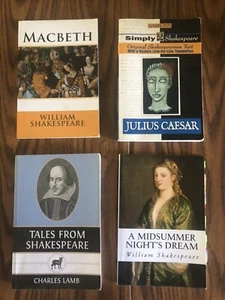 4-Book Lot: William Shakespeare - Bild 1 von 2