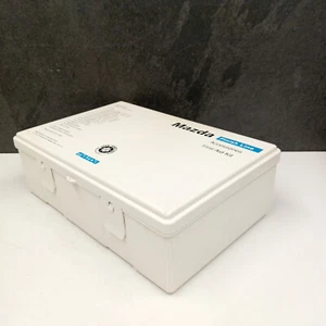 Vintage Mazda Finish Line  Accessories First Aid Kit Plastic Box - Picture 1 of 11
