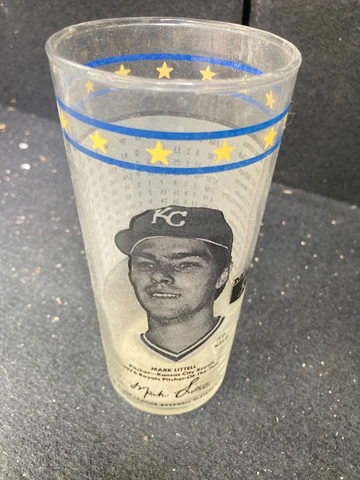KANSAS CITY ROYALS MARK "Country Boy"  LITTELL 1976 MLB 16 OZ GLASS Cover