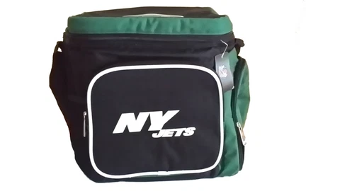 New York Jets Cooler - 18 pack Soft Sided Ice Chest - NFL Fan Gift Cover