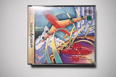 Sega Saturn Air Management' 96 Japan SS game US Seller - Image 1 of 4