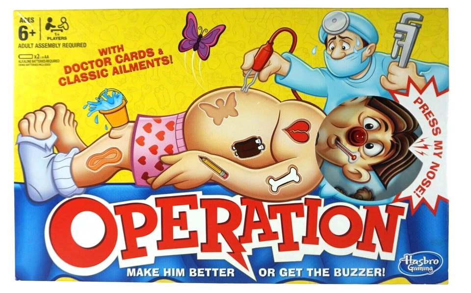 Operation Game by Hasbro Gaming  2015 ~ Make Him Better or Get The Buzzer ! - Image 1 of 4
