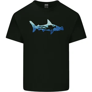 Hammerhai Scuba Diver Tauchen Herren Baumwolle Maglietta T-Shirt - Bild 1 von 94