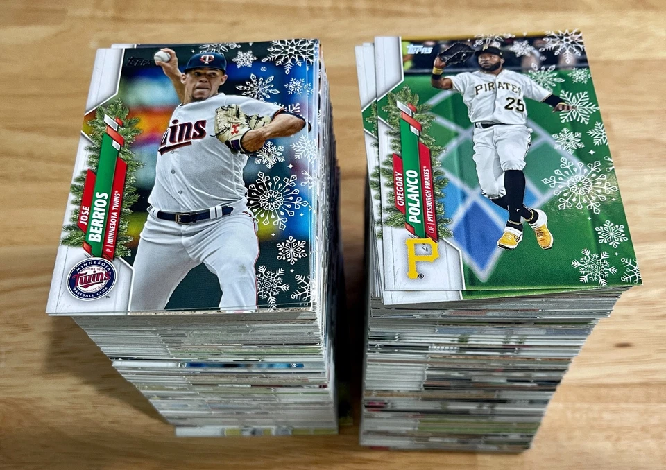 Tarjetas de béisbol Topps Holiday 2020 1-200 (nuevo) - tú eliges - completa tu conjunto Foto 1 de 1