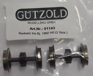 HO Gützold Radsatz bis Bj. 1992 (2 Stück) 01143 - Bild 1 von 1