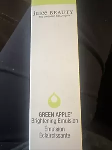 BRAND NEW!~JUICE BEAUTY GREEN APPLE BRIGHTENING EMULSION 1.5 OZ - Picture 1 of 2