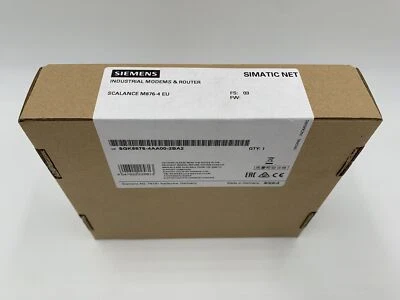 Siemens SCALANCE M876-4 EU 6GK5876-4AA00-2BA2 4G LTE Router 6GK5 876-4AA00-2BA2 - Image 1 of 4