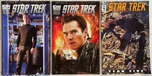 Star Trek KHAN #’s 1+2, PLUS #5 de "YEAR CINCO" (Lote de 3 cómics) IDW Comics - Imagen 1 de 9