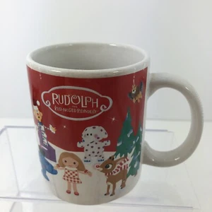 Rudolph Red Nosed Reindeer Land Misfit Toys Cofee Mug Cup Bay Island Santa VTG - Picture 1 of 12