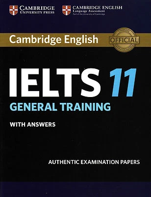 Cambridge English IELTS 11 GENERAL TRAINING with Answers, Book only! @ NEW - Image 1 of 2
