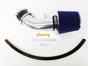 Black Blue Air Intake System + Filter For 2012-2014 Chrysler 300C SRT8 6.4L V8 - Picture 1 of 1