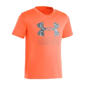 Under Armour Little Boys Polyester Short Sleeve T-Shirt Pick Size & Color - Picture 1 of 10