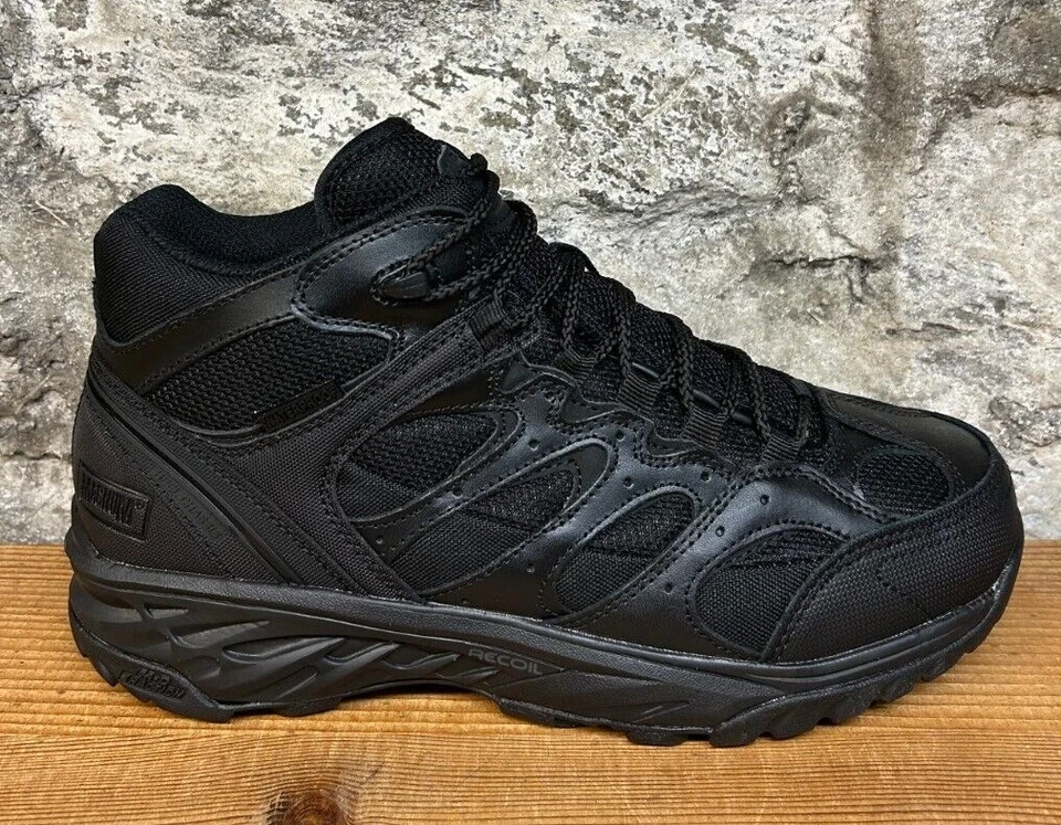 Magnum Wild-Fire Tactical 5.0 7990 Hombres Negro Medio Botas Impermeables Nuevas En Caja Foto 1 de 4