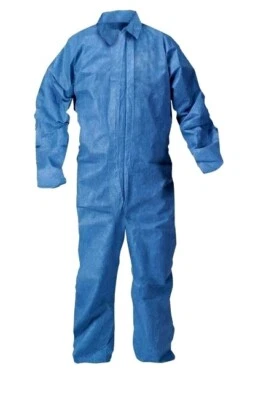 KIMBERLY-CLARK Kleenguard A60 Bloodborne Pathogen & Chemical Protection Coveralls (1 Case)