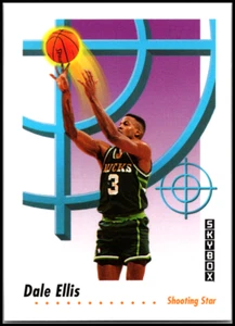 1991 SkyBox #592 Dale Elliott - Shooting Star  FREE SHIPPING! - Picture 1 of 2