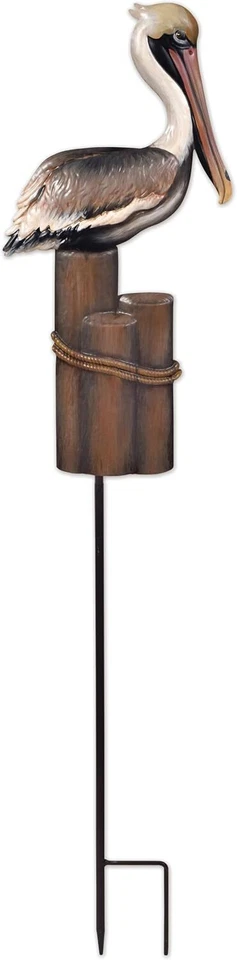 Sunset Vista Design Garden Stakes - Coastal Birds Metal Art for Yard - Image 1 of 1