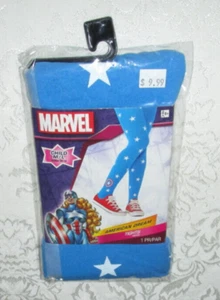 Child M/L to 85 lbs. Marvel American Dream Tights 1 Pair - Picture 1 of 4