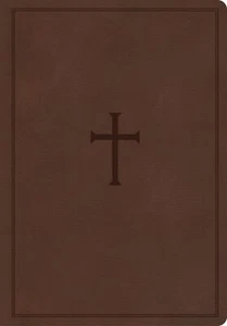 CSB Super Giant Print Reference Bible, Brown LeatherTouch, Red Letter, P .. NEW - Imagen 1 de 1