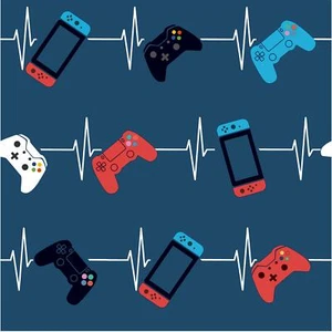 K Collection Gamer For Life Beats Gaming Themed Wallpaper GAMWP001UK1 - Bild 1 von 3