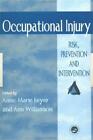 Occupational Injury: Risk, Prevention And Intervention by Anne-Marie Feyer (Engl