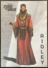 Star Trek Strange New Worlds Costume Design Card King Ridley CD22