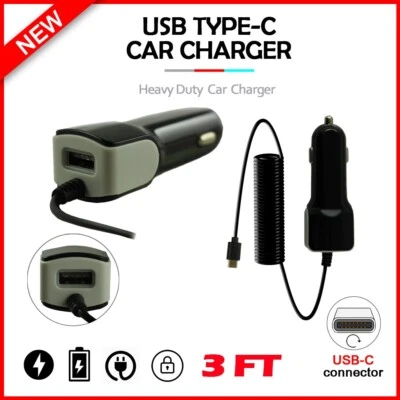 B2G1 FREE USB Type-C Rapid Car Charger for Android Motorola Moto Tab G20 (2021) - Image 1 of 4