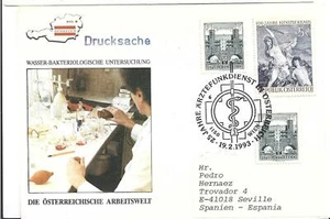 Austria Medicina Investigación Sobre conmemorativo año 1993 (FL-596) - Foto 1 di 1